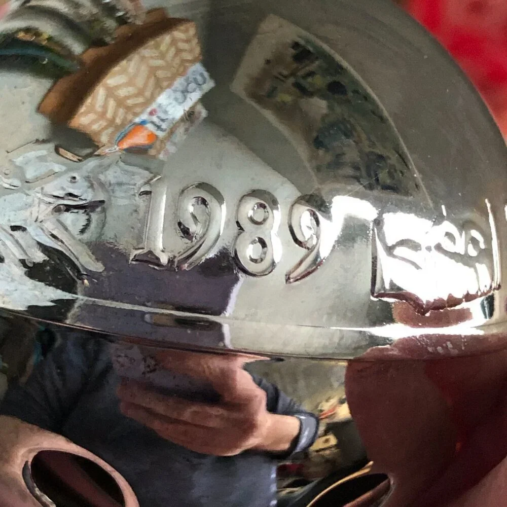 1989 Wallace Silversmiths Silver Sleigh Bell - 19th Annual Limited Edition